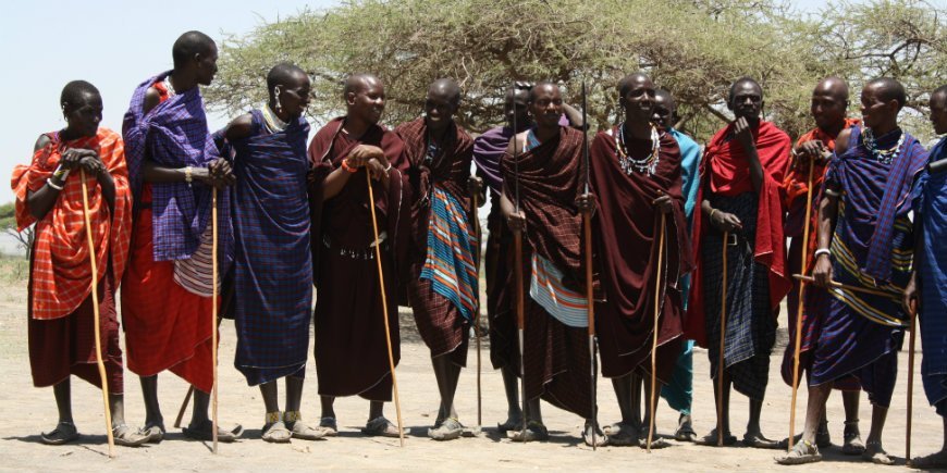 die Massai-Leute